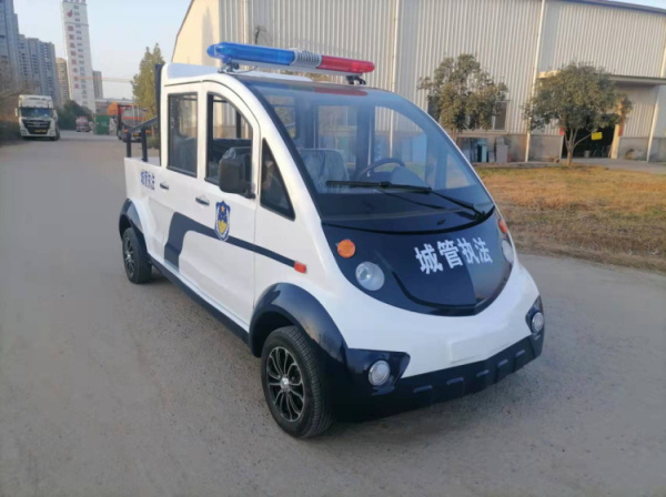電動巡邏車5座雙排皮卡